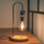 Llambë tavoline Lamp Art me levitim magnetik, karikues wireless 10W, dritë e ngrohtë