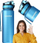 Shishe filtruese uji Aquaphor City, 0.5L, 1 filtër, blu e çelët