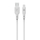 Dviced Cable USB-A To Lightning Silicone 1,25M, White
