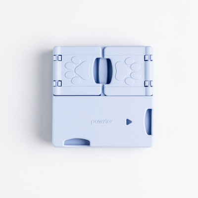 Lodër interaktive për qen Pawzler Bunny, modul puzzle, 4 hapësira shpërblimi, blu e çelët
