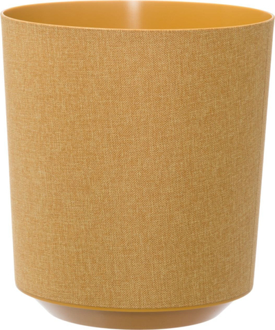 Vazo lulesh Flowerpot Gama Textile, 30cm, 16L, e verdhë rërë