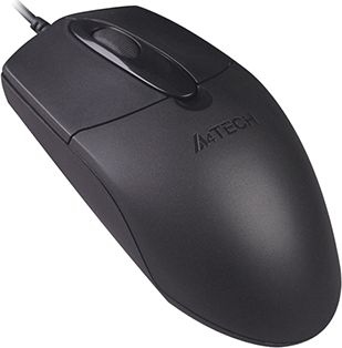 Mouse A4Tech OP-720, optik, me kabllo, i zi