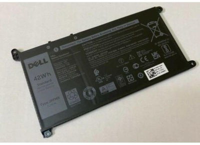 Bateri laptopi Dell WFW5R, 42Wh, Li Ion, e zezë