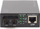 Konvertues media PoE Digitus Gigabit, RJ45 në SC, fibër MM, i zi