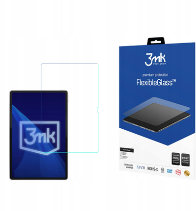Xham mbrojtës hibrid 3mk FlexibleGlass për Lenovo Idea Tab Plus TB361FU, 0.3mm, rezistent ndaj gërvishtjeve, transparent