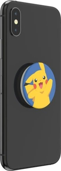 Држач за телефон PopSockets PopGrip Pikachu Knocked, универзален, жолт