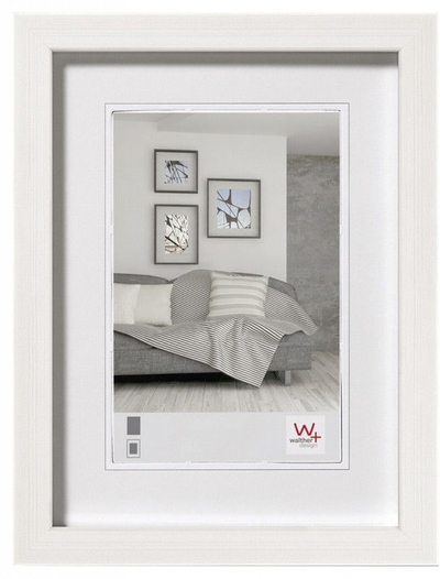 Kornizë për fotografi Walther Construction, 30 x 40 cm, e bardhë