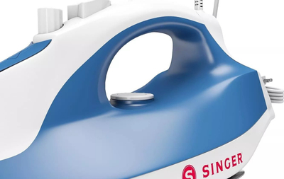 Hekur me avull Singer SteamChoise 3.0, 2600W, blu me të bardhë