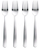 Set pirunësh, Fiskars, 4 copë, argjendtë