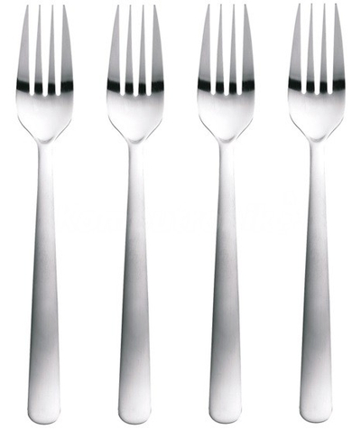 Set pirunësh, Fiskars, 4 copë, argjendtë