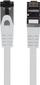 Kabllo rrjeti Lanberg Patchcord Cat 8.1 S FTP, 0.5m, gri
