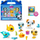 Set lodrash koleksionuese Littlest Pet Shop Bandai Beach Besties, 5 figura të vogla, 7 aksesore, shumëngjyrëshe