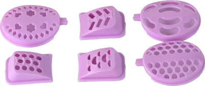 Set plasteline Lean Toys Unicorn Hairdresser, 4 kavanoza, për kalamaj 3+, shumëngjyrësh