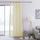 Perde dekorative me unaza MyBestHome VIKINA, 300x160 cm, krem