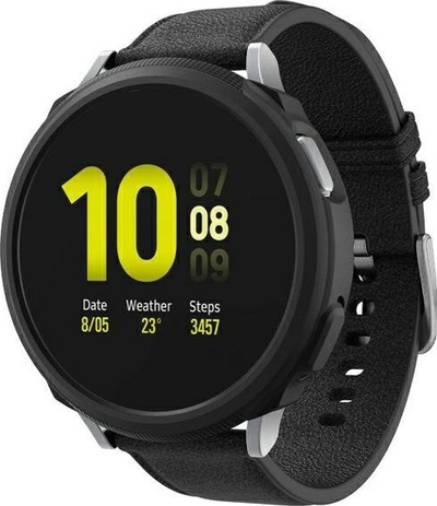 Mbrojtësja Spigen Liquid Air për Samsung Galaxy Watch 4/5 44mm, e zezë mate