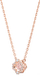 Set për femra Swarovski vathë + qafore, Rozë