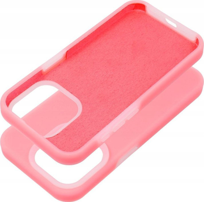 Kapak telefoni Candy Case për iPhone 16 Plus, silikon, rozë
