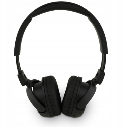 Kufje on-ear Guess Metal Logo Script, Bluetooth 5.3, me mikrofon, të zeza