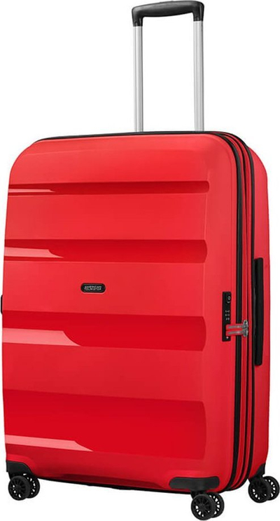 Valixhe American Tourister Bon Air Dlx e madhe për check-in, 4 rrota, TSA, e kuqe