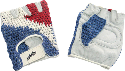 Doreza sporti Allright Sports Gloves, XXL, gjysmë gishtash, kuq-bardh-kaltër