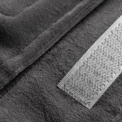 Shirit flokësh kozmetik Activeshop Velvet, kadife, gri