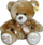 Arush lodër DEEF Teddy Bear 03400, madhësi mesatare, me fjongo sateni, bezhë