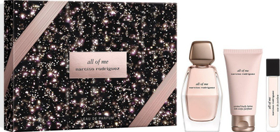 Set dhurate me parfum Narciso Rodriguez All Of Me, 3 pjesë, Eau de Parfum 90 ml, për goca