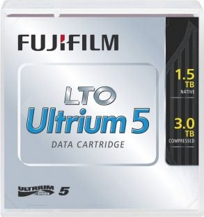 Касета за податоци Fujifilm LTO Ultrium 5, 1.5TB, 1.27cm, црна