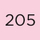 Llak thonjsh Diego Dalla Palma, nuanca 205 Pink Lemonade, 14ml, rozë