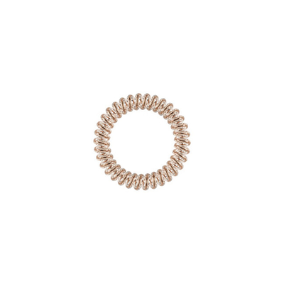 Set lidhëse për flokë Invisibobble Slim Bronze Me Pretty Hair Scrunchie, 3 copë