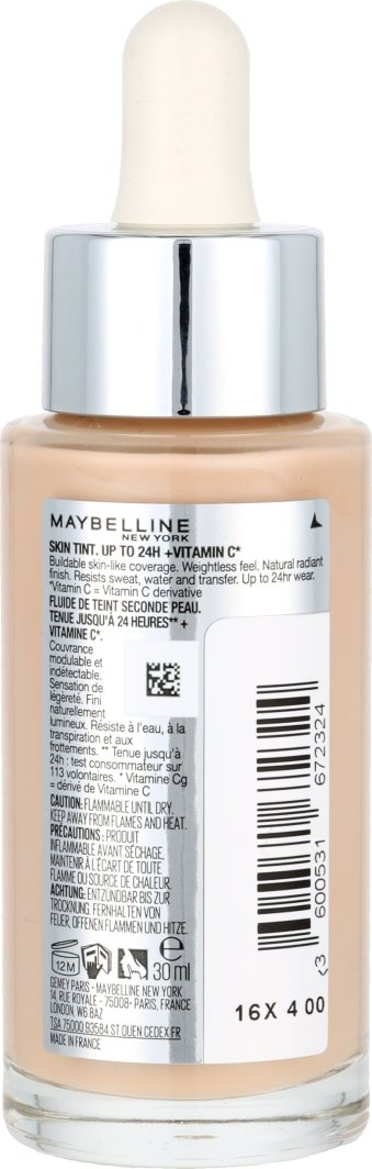 Fondatinë Debenhams Super Stay Skin Tint, 24 orë, me Vitaminë C, nuanca 3