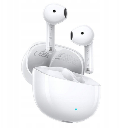 Kufje TWS UGREEN LightBuds ANC WS217, Bluetooth, me kuti karikimi, të bardha