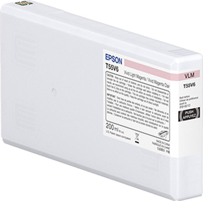 Kartutë boje Epson T55W6 Vivid Light Magenta, 200ml, magenta e çelët
