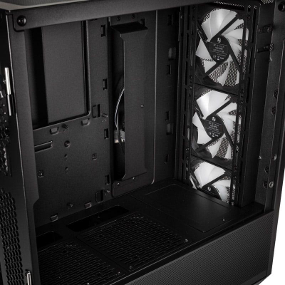 Kasë Lian Li LANCOOL II Mesh C RGB, e zezë, Midi Tower