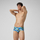 Rroba banje meshkujsh Speedo Club Training Allover Digi 14cm, Endurance+, blu e verdhë