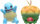 Lodër figurina Pokémon Battle Figure Pack Squirtle Appletun, set 2 copë, 2"