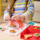 Set loje Kinetic Sand SquishPizza Rising Pizza Playset, shumëngjyrësh