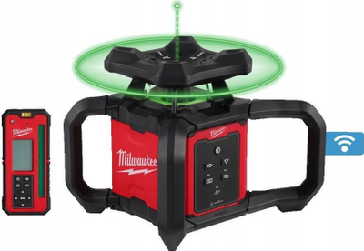 Lazer rrotullues Milwaukee M18 RLOHVG300-501C, 18V, me rreze jeshile 300 m, i kuq