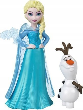 Kukull Mattel Disney Frozen Ice Reveal, kukull e vogël surprizë, me 6 surpriza, shumëngjyrëshe
