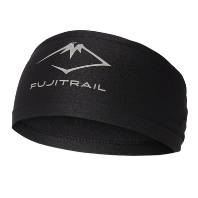 Shirit për kokë Asics Fujitrail, për vrapim, i zi