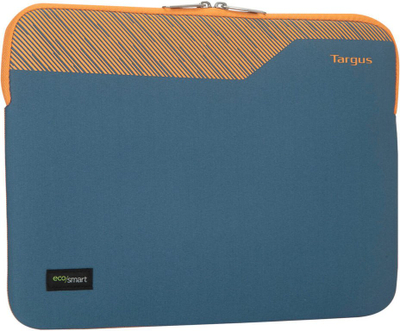 Заштитна чанта за лаптоп Targus Pulse II EcoSmart, 14\", неопрен, сино портокалова