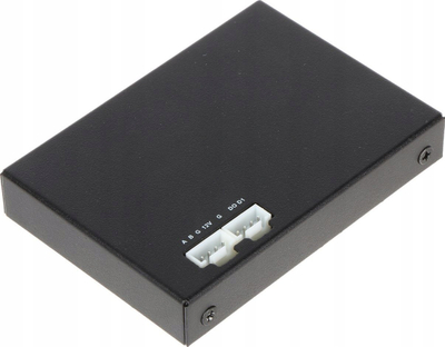 Konverter Dahua IPM-AE7-0020A, RS485 në Wiegand 26 bit, 12V DC, i zi