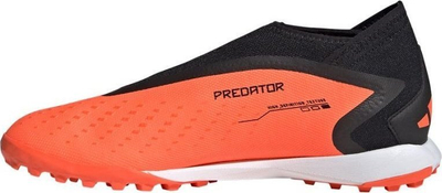Këpucë futbolli Adidas Predator Accuracy.3 TF LL M GW4643, për terren sintetik, pa lidhëse, portokalli me të zezë