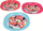 Сет чинии за деца Disney Minnie Mouse, 3 парчиња, шарен