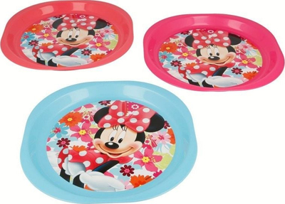 Сет чинии за деца Disney Minnie Mouse, 3 парчиња, шарен
