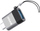 Adapter OTG Bwoo BZ-35, USB në USB-C, 2.4A, gri