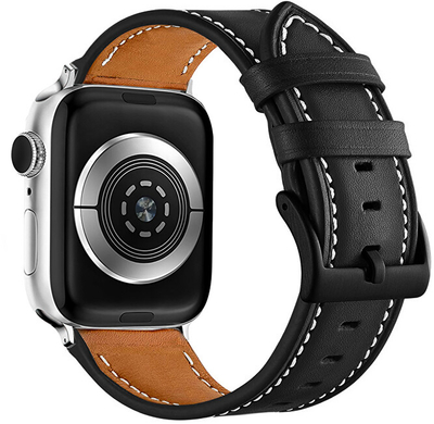 Ременче за паметен часовник 4wrist Apple Watch 38/40/41 мм, црн