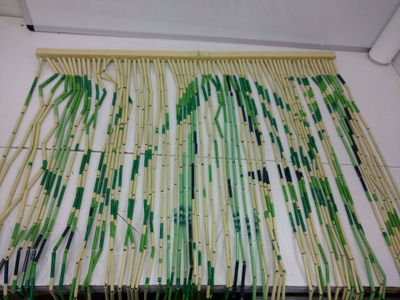 Декоративна завеса WENKO Bamboo Curtain 819113500, бамбус, 90 x 200 cm, повеќебоја