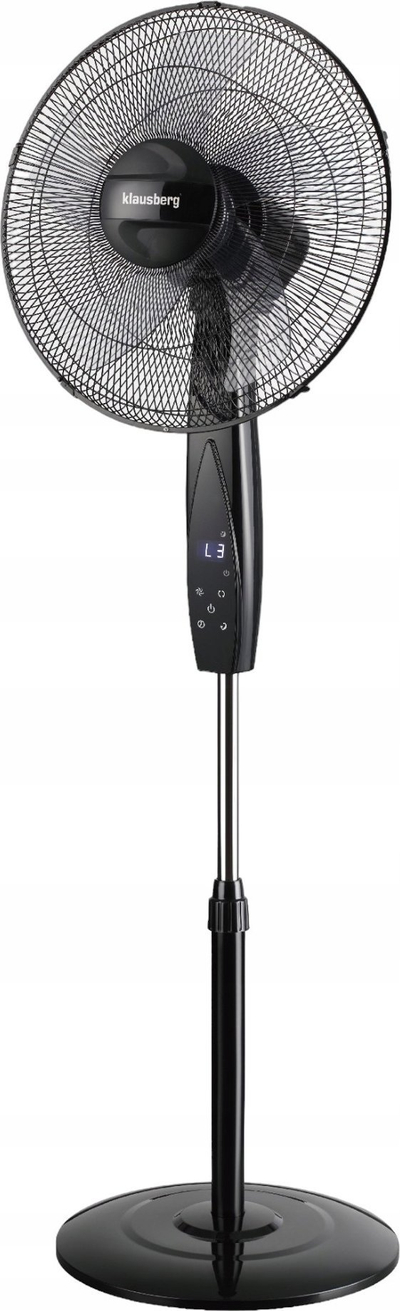 Ventilator dyshemeje Klausberg Round, 40cm, 50W, i zi