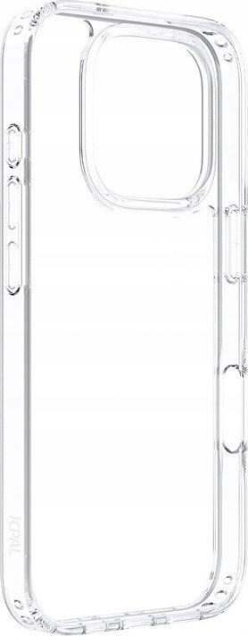 Mbrojtëse telefoni JCPal DualPro për iPhone 16 Pro, PC TPU, që s’çahet kollaj nga rëniet, transparente